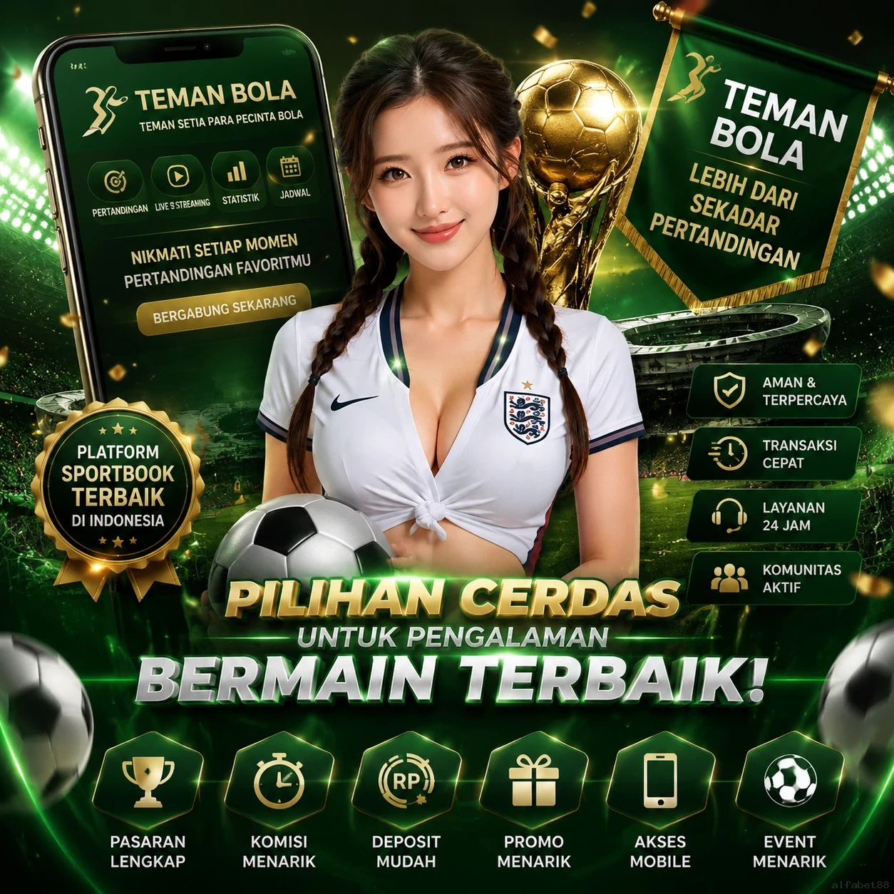 Detail Teknis alfabet88